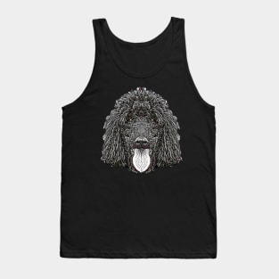 Standard Poodle Face Tank Top